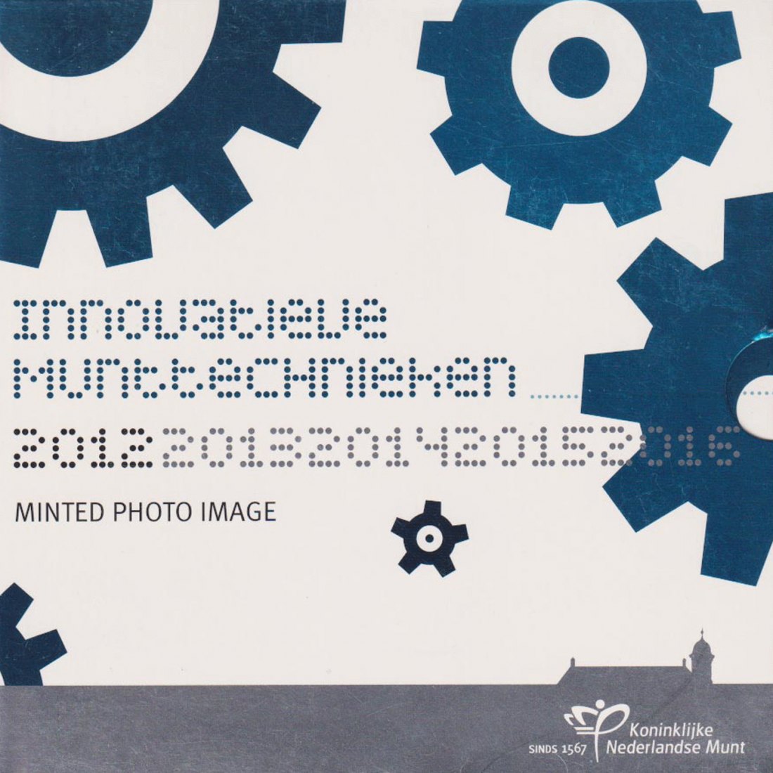  Offiz. Sonder-KMS Niederlande *Dag van de Muntset - Münztechnik* 2012 nur 2.012 Stück!   