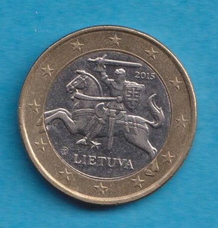  Litauen 1 Euro 2015   