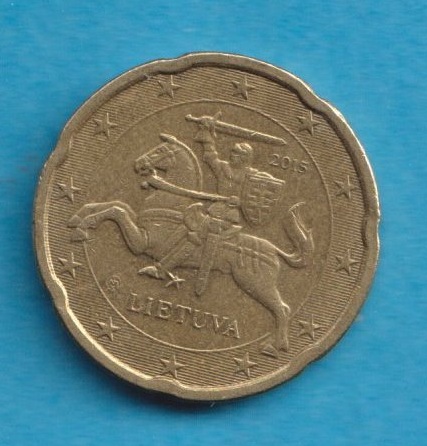 Litauen 20 Cent 2015   