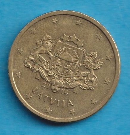  Lettland 50 Cent 2014   