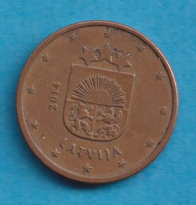  Lettland 5 Cent 2014   