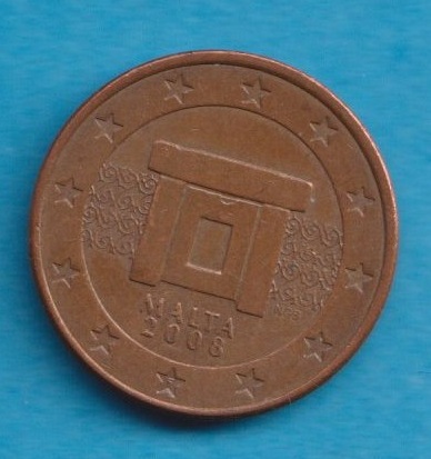  Malta 5 Cent 2008   