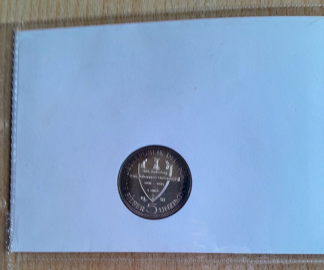  5 DM Gutenberg als 1 Unze Feinsilber Prägung stempelglanz   