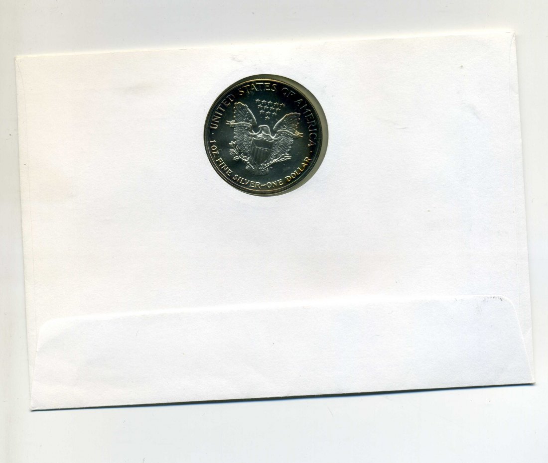  American Eagle 1992 1 Unzen Feinsilber stempelglanz   