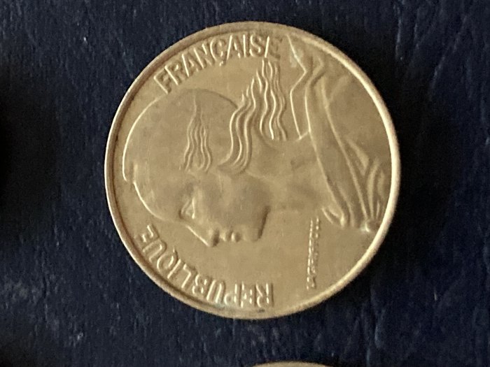  Münze Münzen Umlaufmünze Frankreich 20 Centimes 1996   