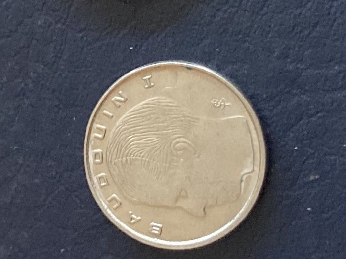  Münze Münzen Umlaufmünze Belgien 1 Franc 1991 Belgique   