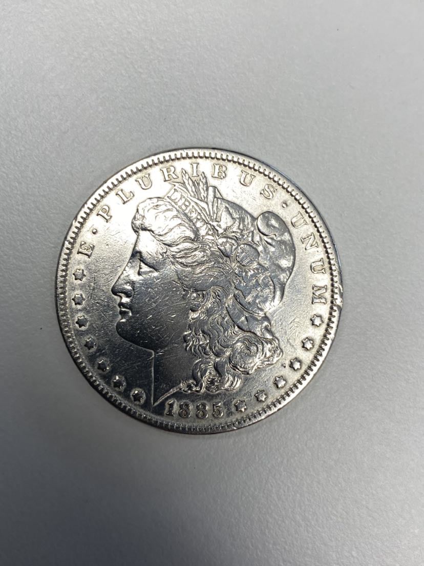  gujo68 - USA 1 Dollar Morgan 1885, Silber   