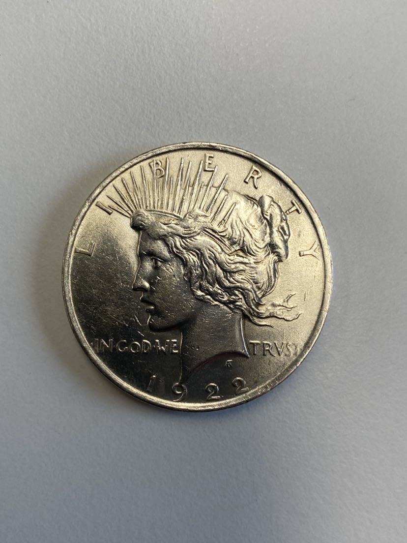  gujo68 - USA 1 Dollar Peace 1922, Silber   