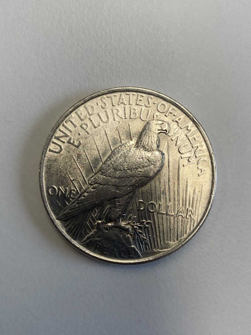  gujo68 - USA 1 Dollar Peace 1922, Silber   