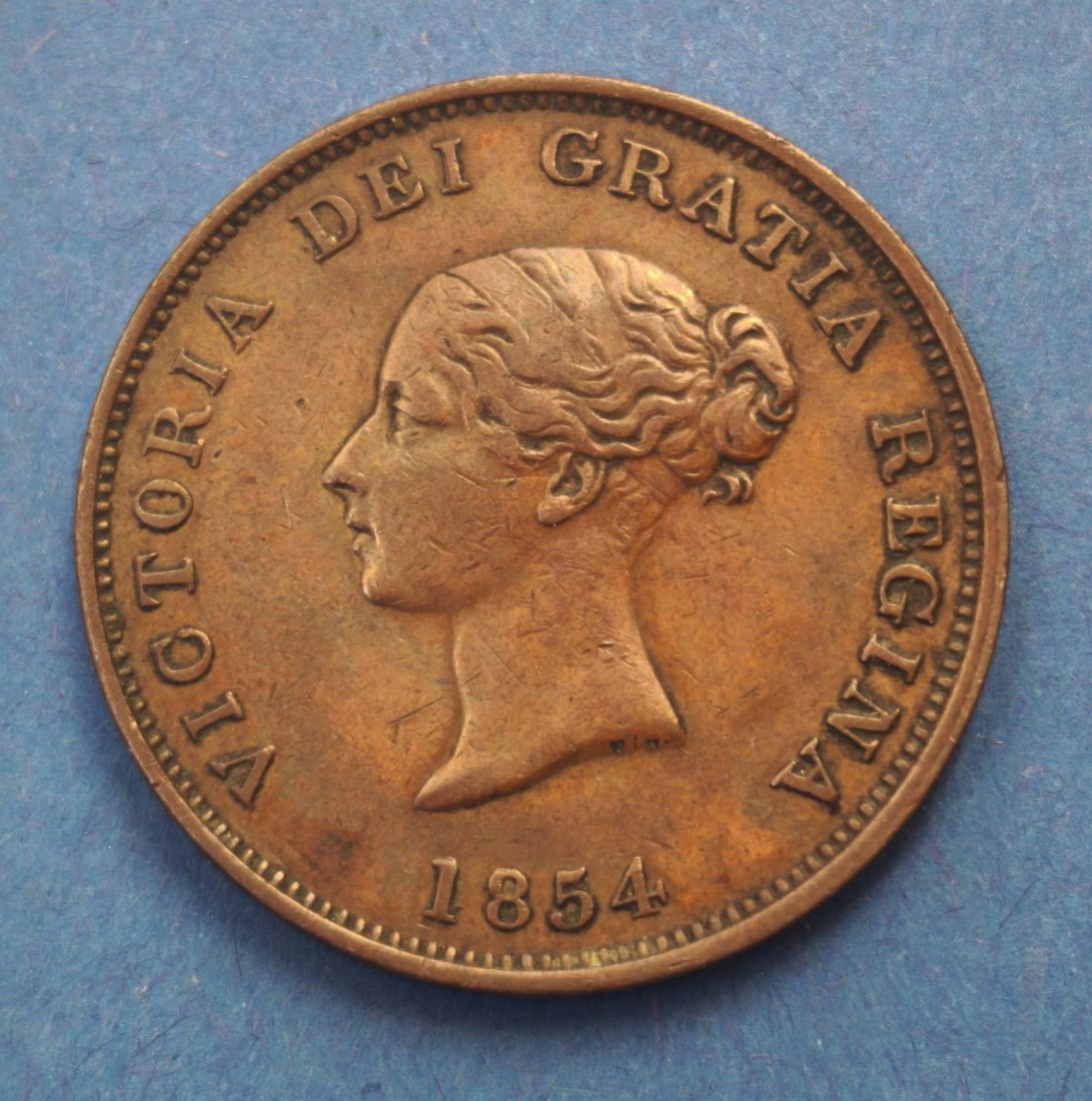  Kanadische Provinzen 1 Penny 1854 - New Brunswick   