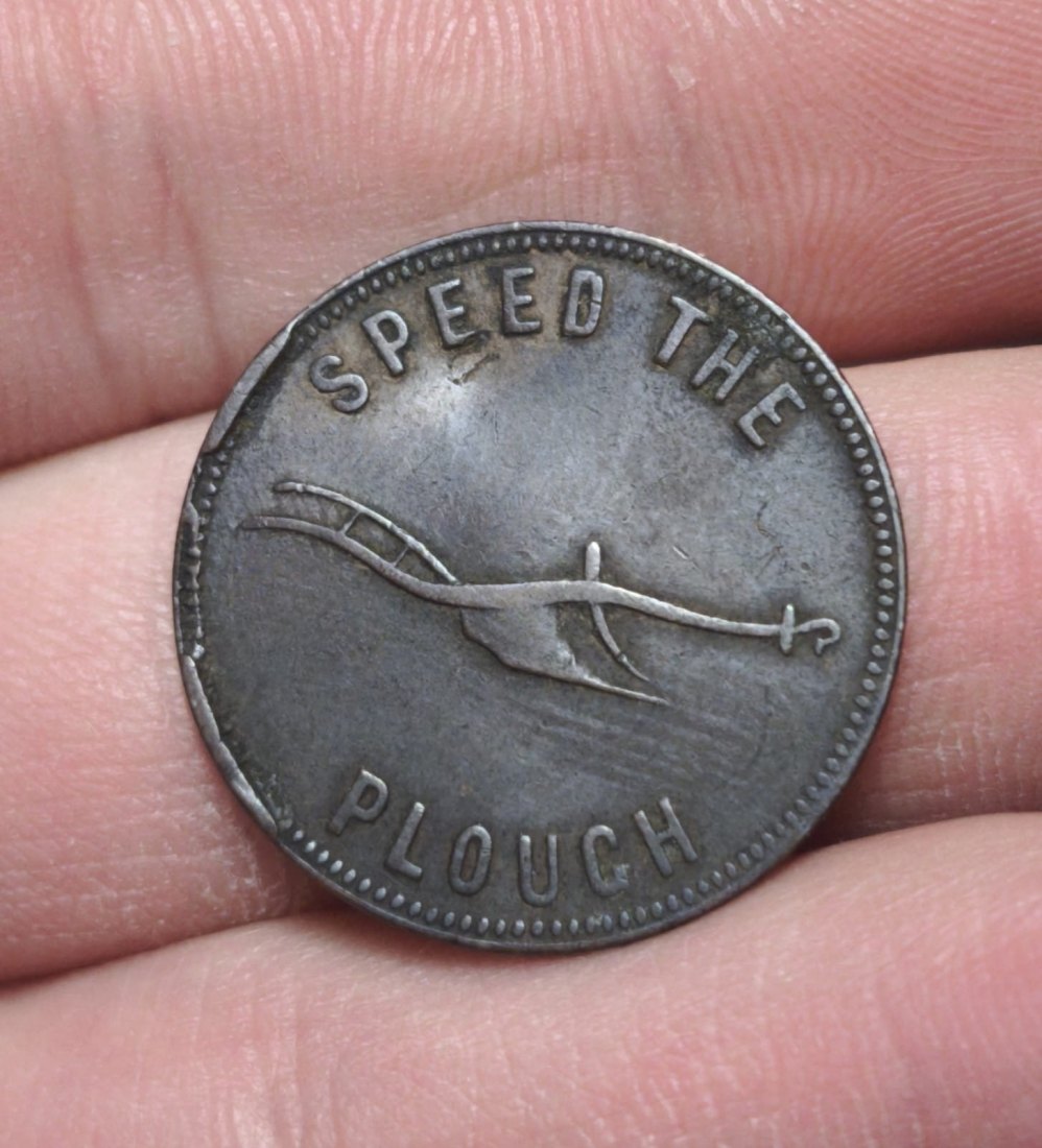  Kanadische Provinzen ½ Penny 1859 - Speed the Plough   