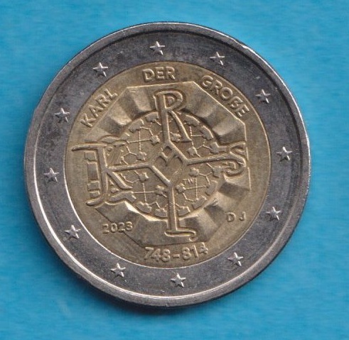  Deutschland 2 Euro 2023 Karl der Große J   