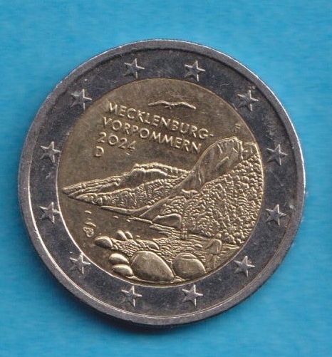  Deutschland 2 Euro 2024 Mecklenburg Vorpommern F   
