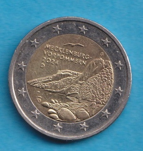  Deutschland 2 Euro 2024 Mecklenburg Vorpommern G   