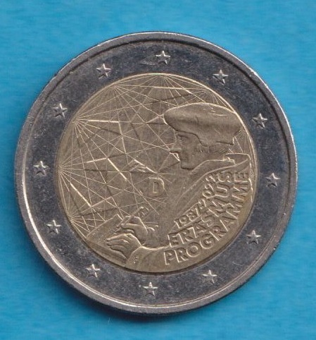  Deutschland 2 Euro 2022 Erasmus F   