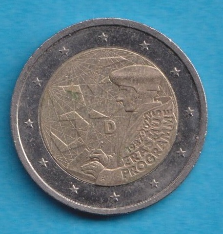  Deutschland 2 Euro 2022 Erasmus A   