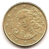  Italien 10 Eurocent 2007 #162   