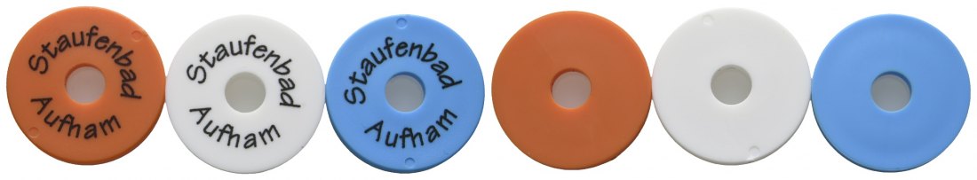  Bayern, Aufham Staufenbad, 3 Marken; Menzel -   