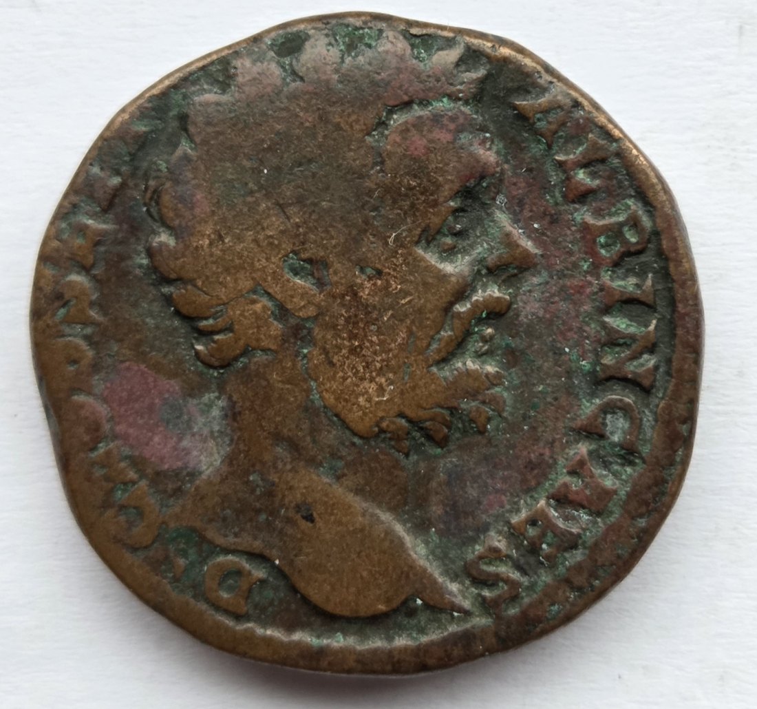  Römer: Sesterz Clodius Albinus (193-195)   