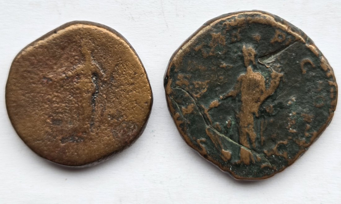  Römer: 2 unbestimmte Sesterze   