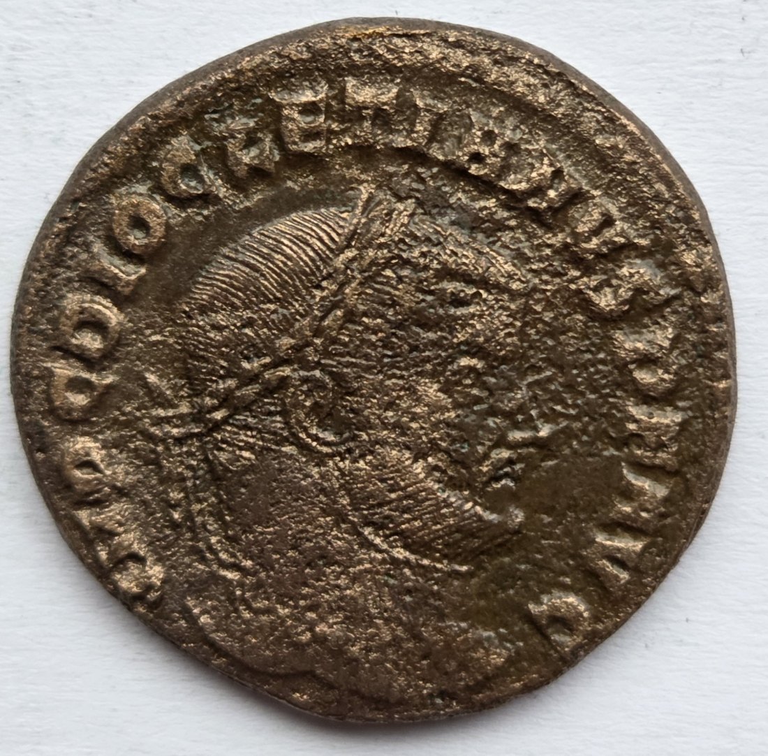  Römer: Nummus Diokletian (284-305)   