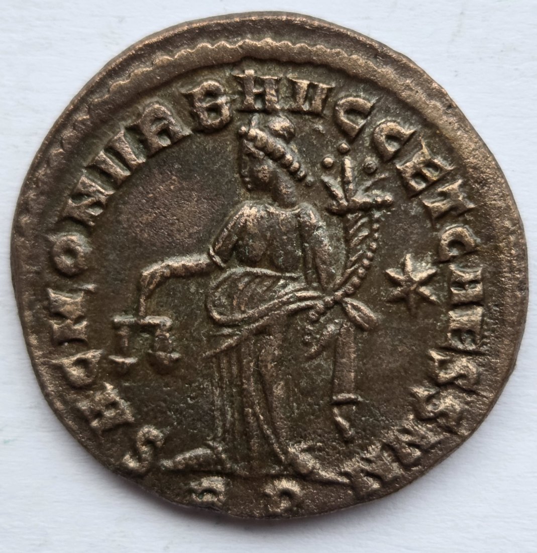  Römer: Nummus Diokletian (284-305)   