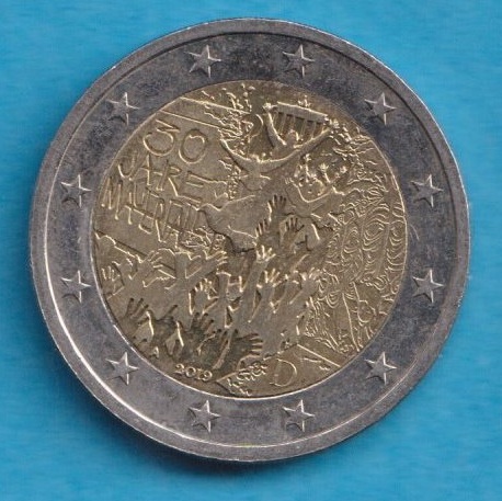  Deutschland 2 Euro 2019 30 Jahre Mauerfall A   