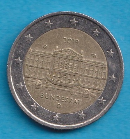 Deutschland 2 Euro 2019 Bundesrat G