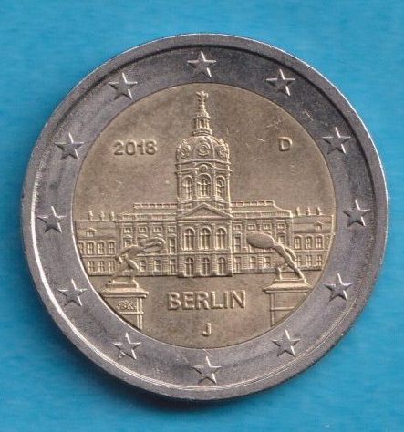  Deutschland 2 Euro 2018 Berlin J   
