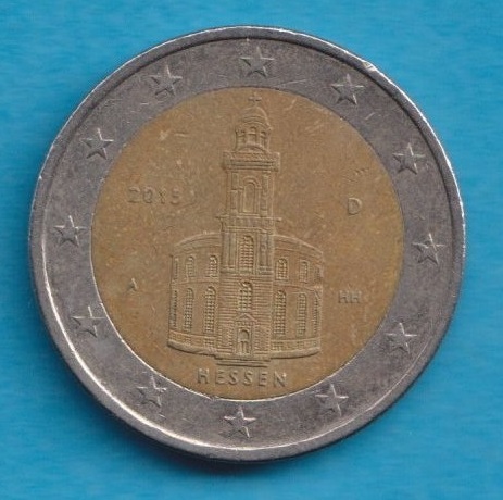  Deutschland 2 Euro 2015 Hessen A   