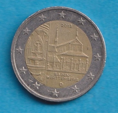  Deutschland 2 Euro 2013 Baden Württemberg F   
