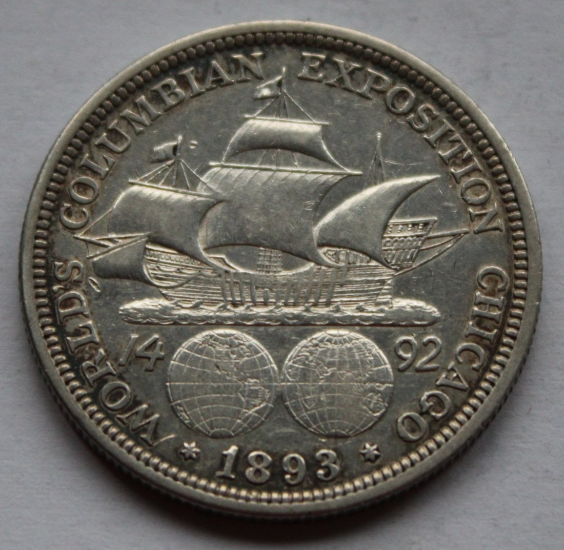 USA Half Dollar 1892-93 Columbian Expo