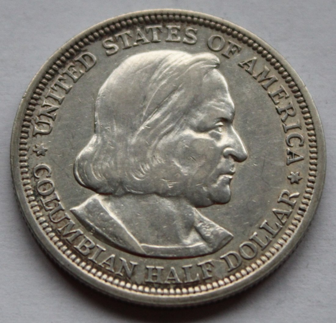  USA Half Dollar 1892-93 Columbian Expo   