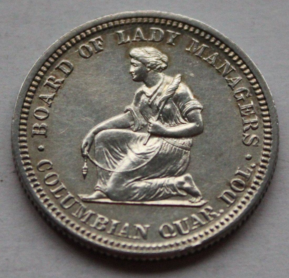  USA Isabella Quarter 1893   