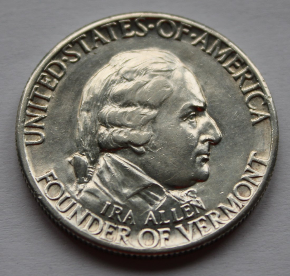  USA Half Dollar 1927 Vermont   