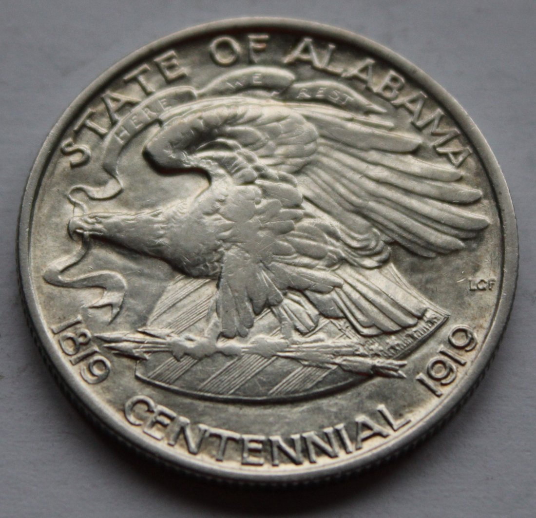  USA Half Dollar 1921 Alabama   