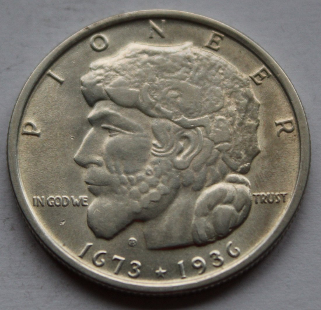  USA Half Dollar 1936 Elgin   