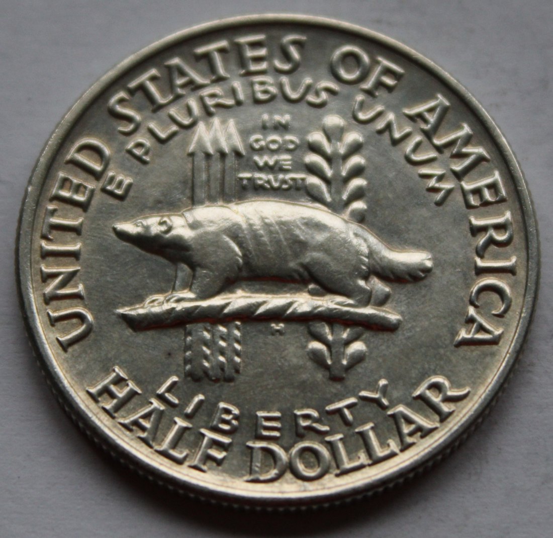  USA Half Dollar 1936 Wisconsin   
