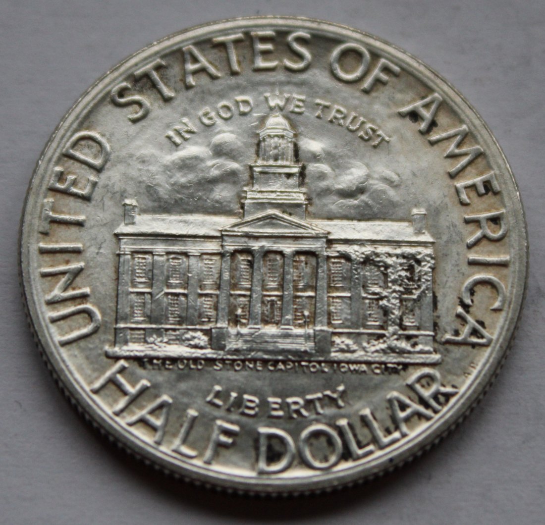  USA Half Dollar 1946 Iowa   