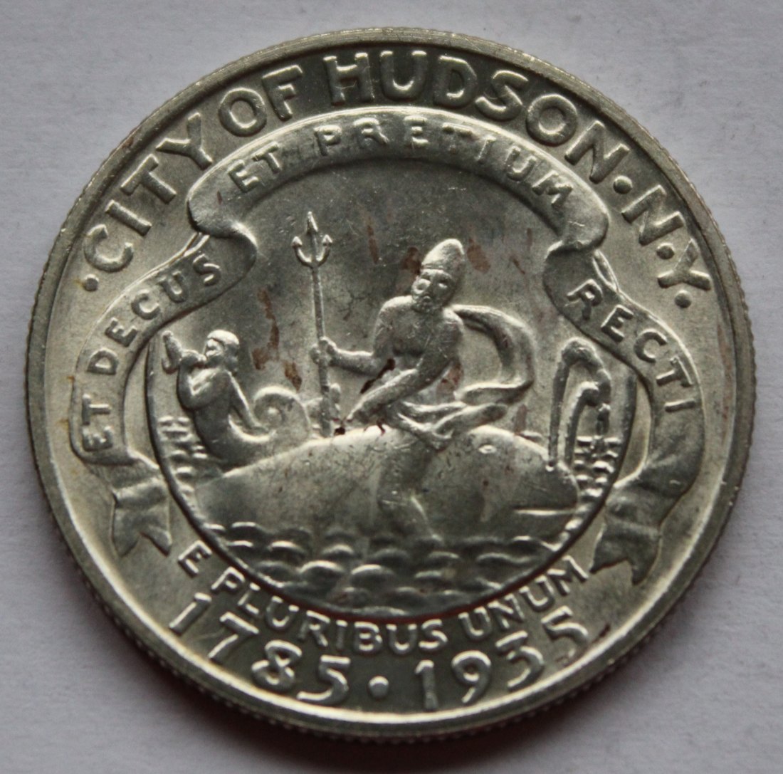 USA Half Dollar 1935 Hudson