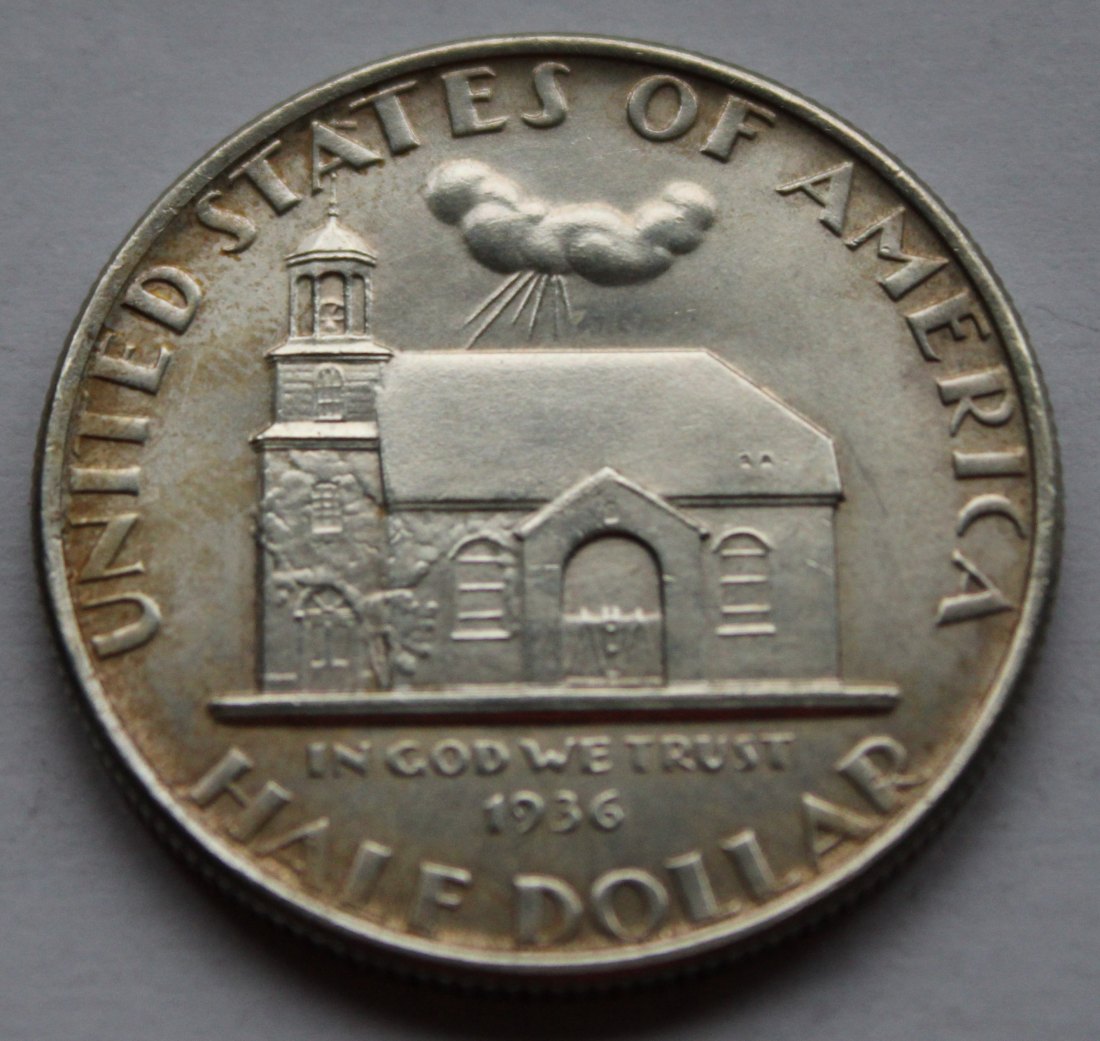  USA Half Dollar 1936 Delaware   
