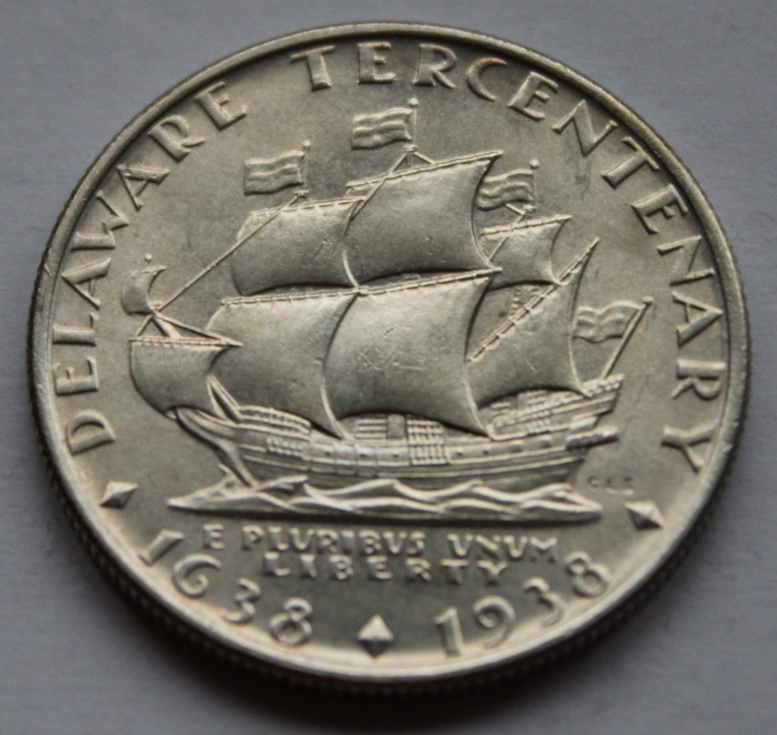  USA Half Dollar 1936 Delaware   