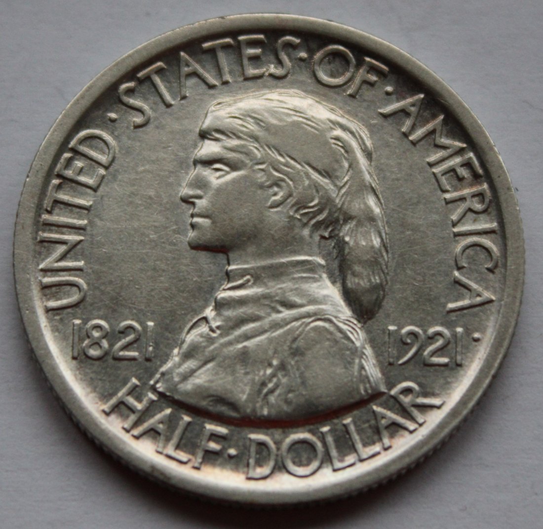  USA Half Dollar 1921 Missouri   