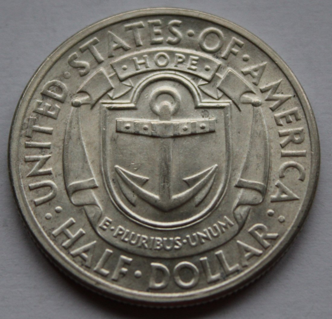  USA Half Dollar 1936 Rhode Island   