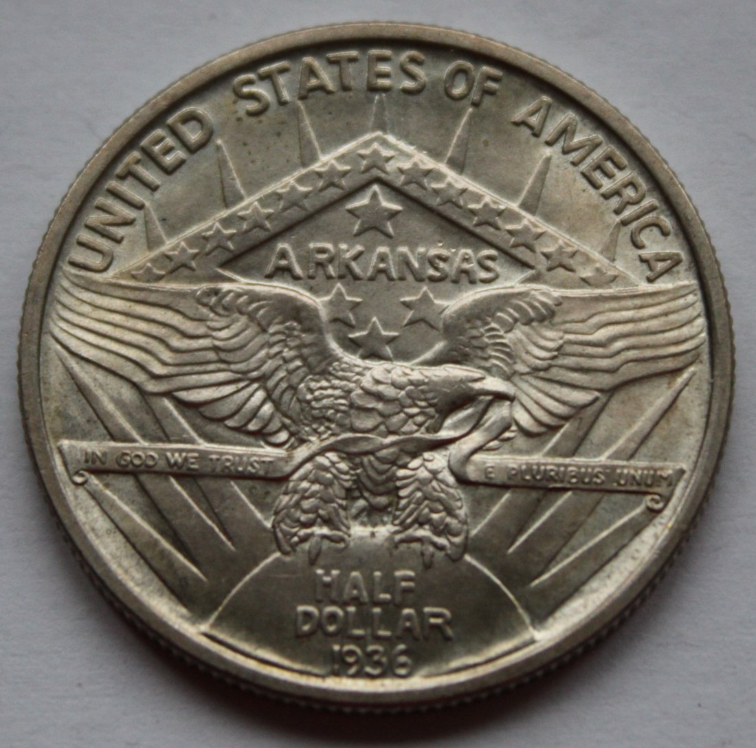  USA Half Dollar 1936 Arkansas   