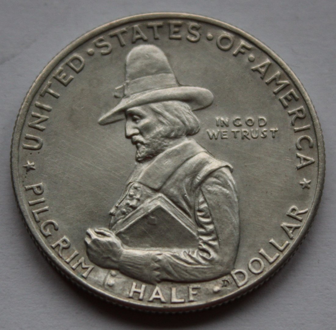  USA Half Dollar 1920 Pilgrim   