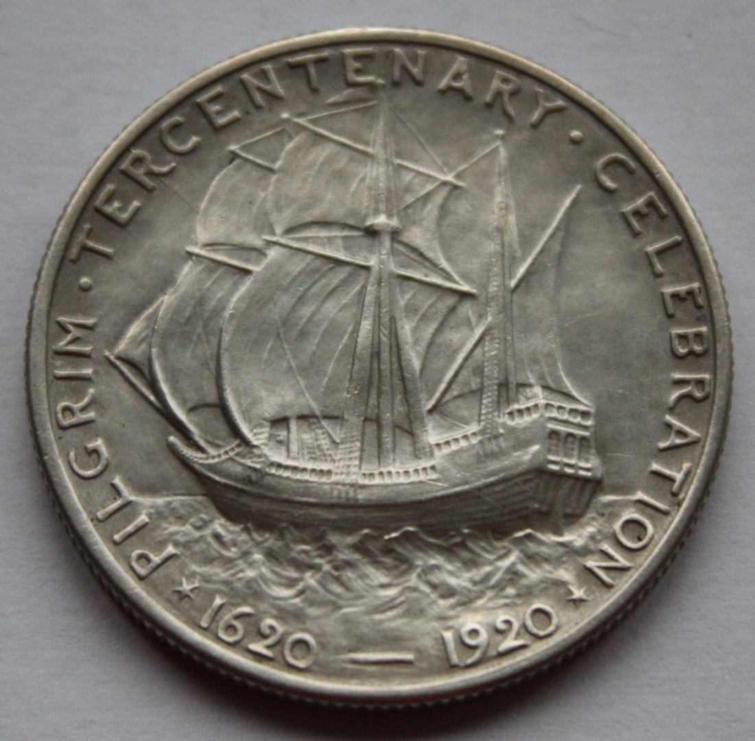  USA Half Dollar 1920 Pilgrim   