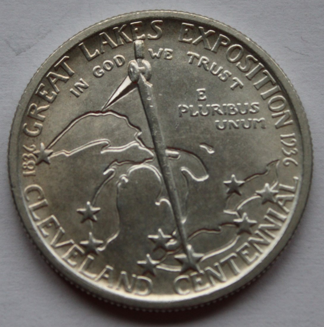  USA Half Dollar 1936 Cleveland   