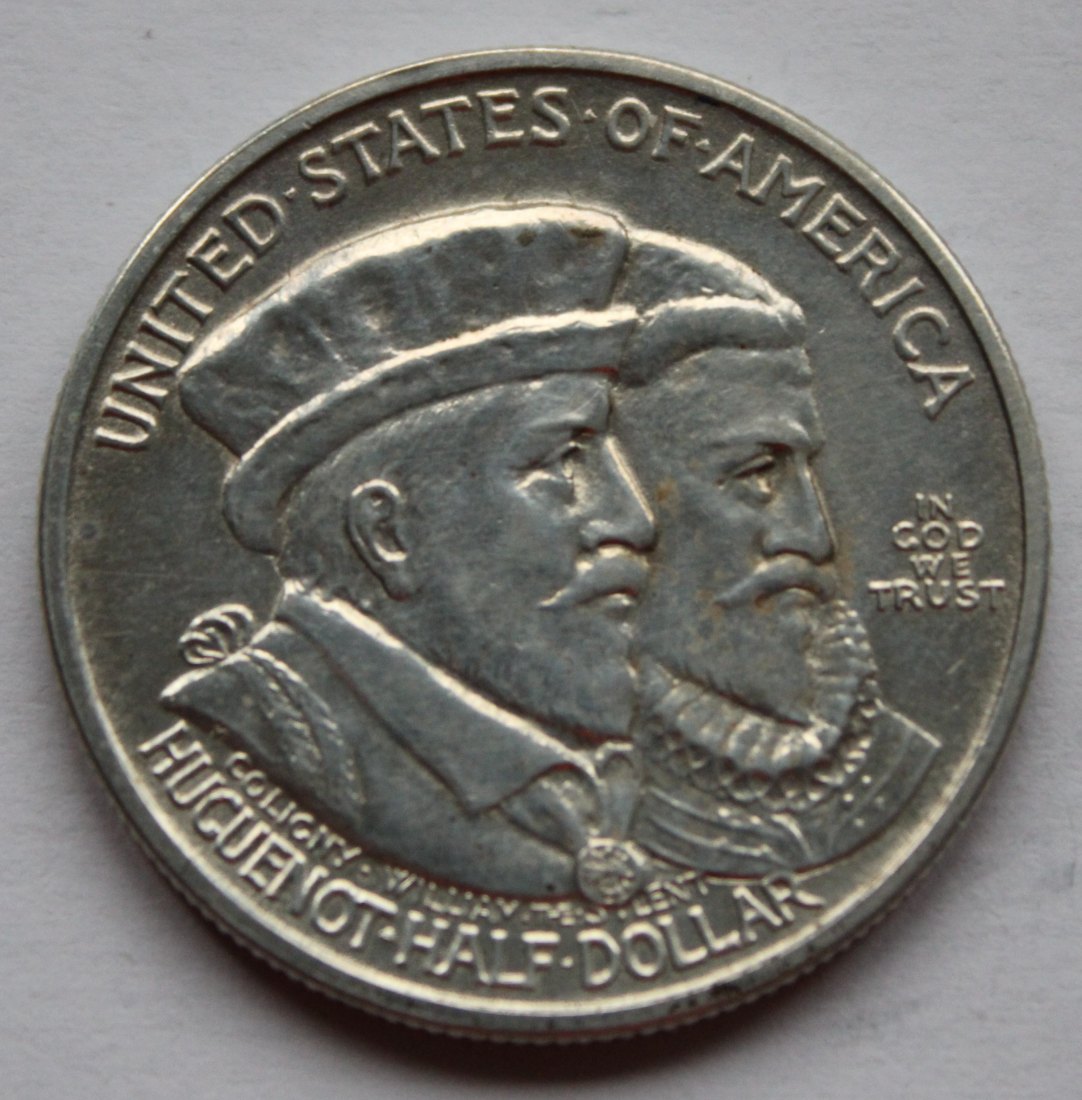  USA Half Dollar 1924 Huguenot-Walloon   