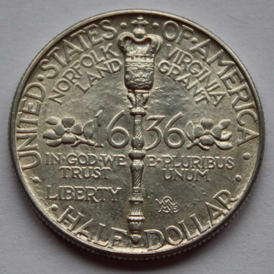  USA Half Dollar 1936 Norfolk   